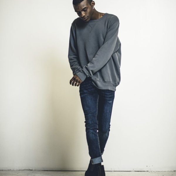 Blank crew neck 2025 sweater