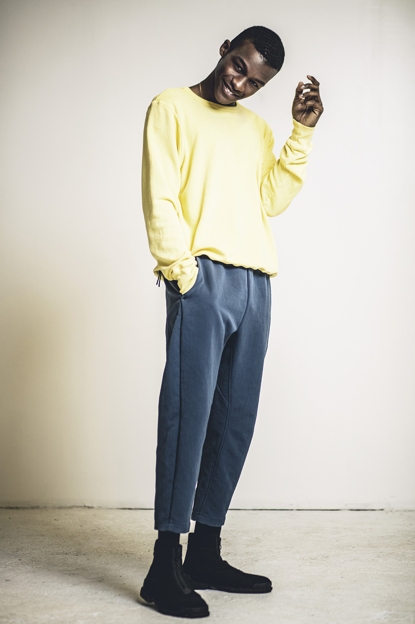 Blank Unisex Crew in Gentle - French Terry, Pullover, Long Sleeve Crewneck