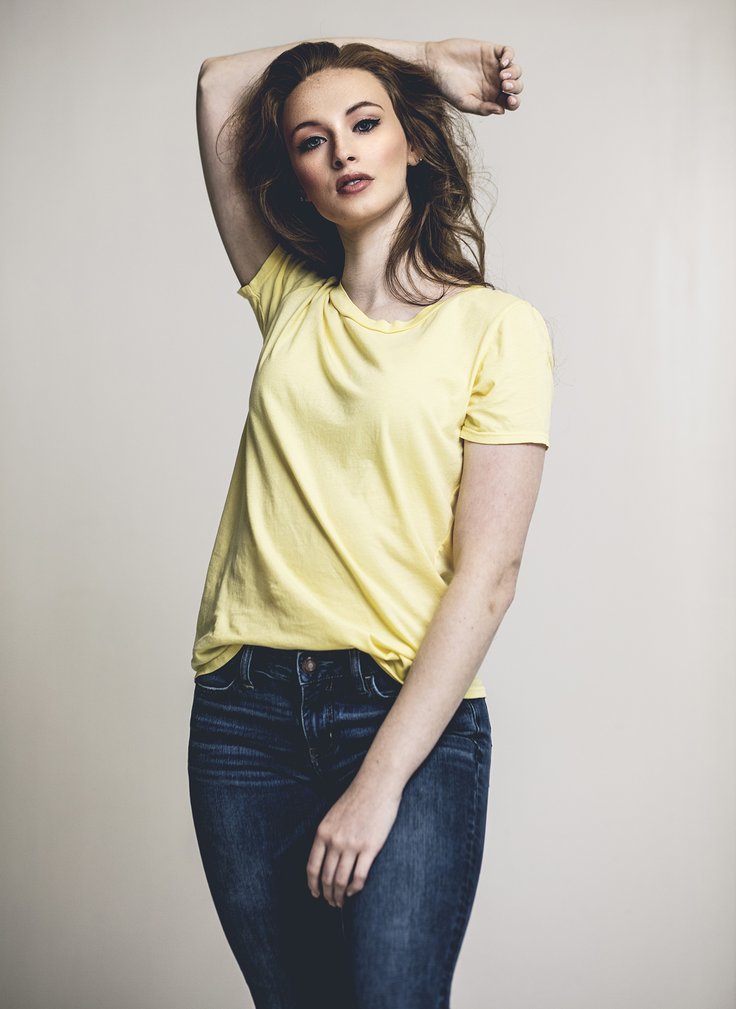 Blank Women's Tee in Gentle - Lightweight Cotton, Garment Dyed, Short Sleeve, Loose Fit Boyfriend Tee